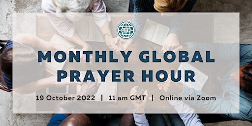 October Monthly Global Prayer Hour
