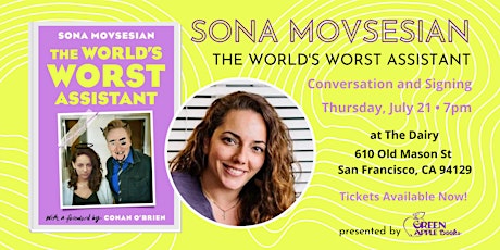 Sona Movsesian: The World's Worst Assistant tickets