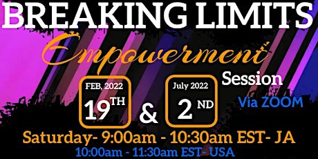 Breaking Limits Empowerment  Session II tickets