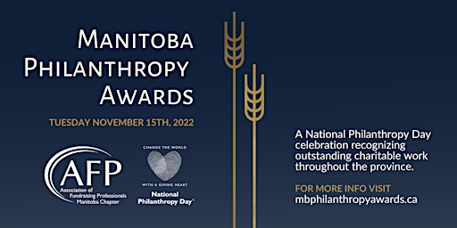 Manitoba Philanthropy Awards 2022