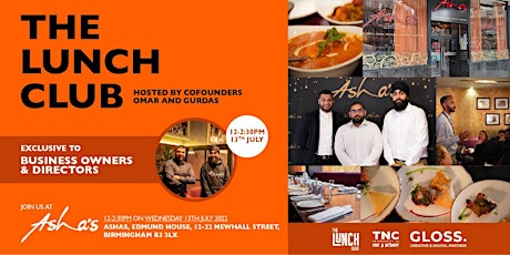 The Lunch Club - Business Networking & Lunch in Birmingham tickets