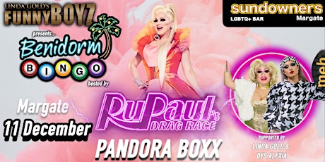 FunnyBoyz Margate hosts Benidorm Bingo with RuPaul's Drag Race queen tickets
