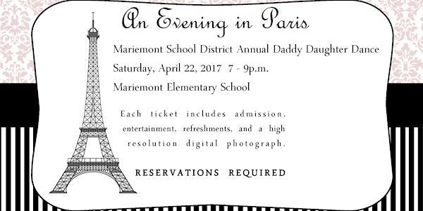 2017 Mariemont Daddy Daughter Dance - An Evening in Paris
