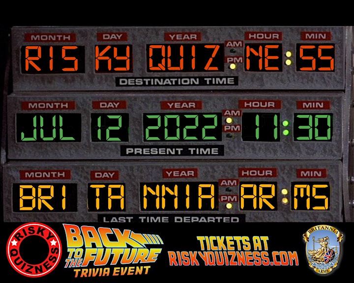 Back to the Future Trilogy Trivia Night! image