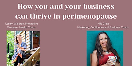 You and your business; how both can thrive in perimenopause tickets