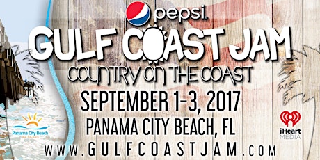 Pepsi Gulf Coast Jam | Country Music Festival | September 1-3, 2017 primary image