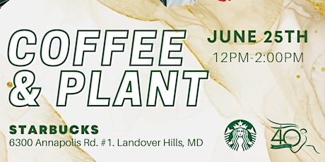 Starbucks Community Store: Coffee & Plant