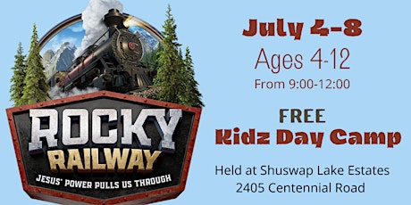 Rocky Railway VBS Kidz Day Camp primary image