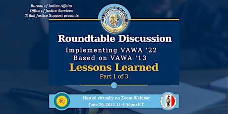 Roundtable Discussion: Lessons Learned Implementing VAWA tickets