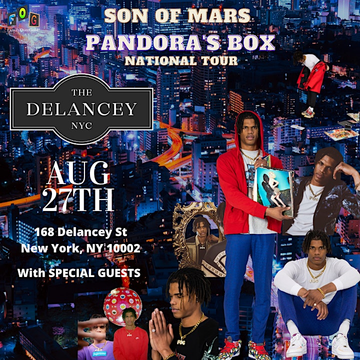 Son Of Mars Pandora's Box National Tour 2022 (New York City, NY) image
