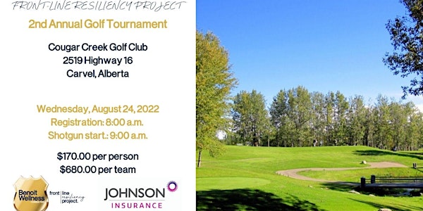 The Front Line Resiliency Project Golf Tournament