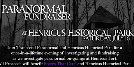 Haunted Henricus Paranormal Fundraiser tickets