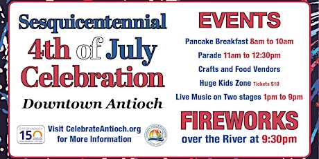 Antioch's Sesquicentennial 4th of July Celebration tickets