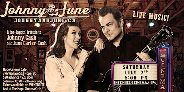 Johnny & June - a live acoustic tribute to Johnny Cash & June Carter-Cash