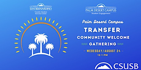 Transfer Welcome Gathering- PDC