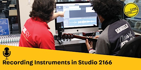 Recording Instruments in Studio 2166: Voice