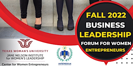 Women Entrepreneurs Leadership Forum Information Session Tickets