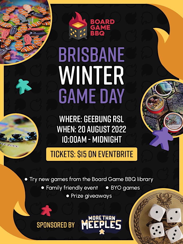 Board Game BBQ Brisbane Game Day Winter 2022 image