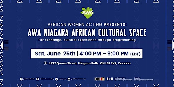 AWA Niagara African Cultural Space Launching/Fundraising