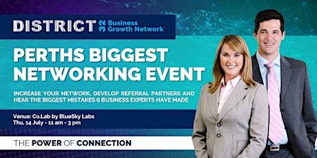 Perth’s Biggest Networking Event – Everyone Welcome - Thu 14 Jul tickets
