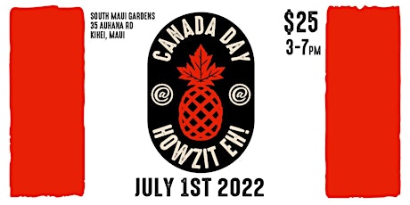 Canada Day on Maui tickets
