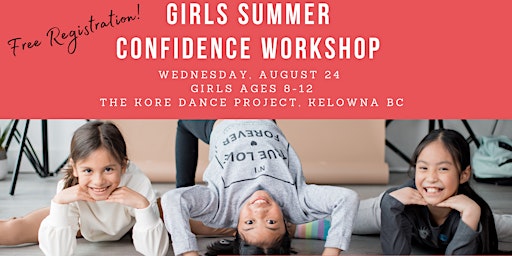 Kelowna BeaYOUtiful Confidence Workshop- Age Group 8-12
