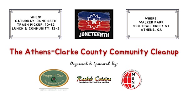The Athens-Clarke County Community Cleanup