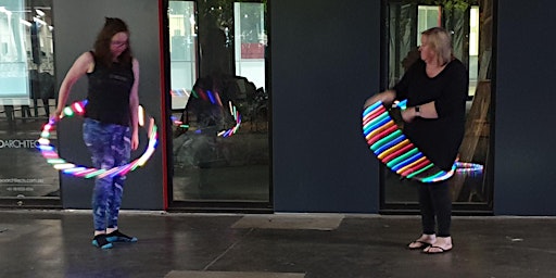 Beginner hula hoop sessions, Tonsley,  7.00 to 7.45 pm Thursdays