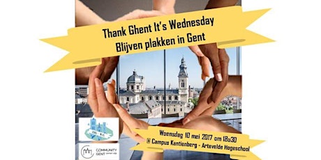 Primaire afbeelding van Thank Ghent It's Wednesday - Blijven Plakken in Gent
