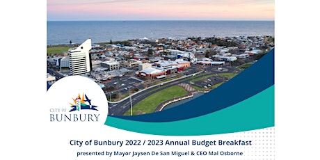 City of Bunbury 2022/23 Annual Budget Breakfast tickets