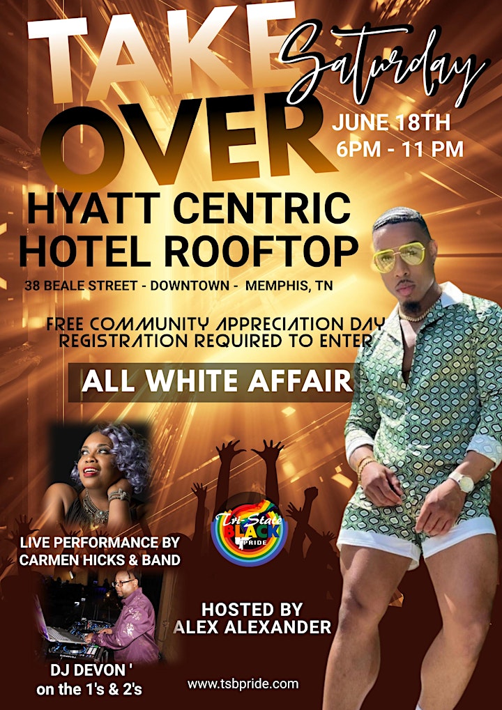 FREE COMMUNITY APPRECIATION DAY- HYATT CENTRIC DOWNTOWN ROOFTOP "TAKE-OVER" image
