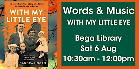 Words & Music at Bega Library tickets