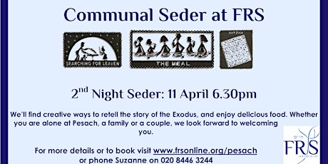 FRS Communal Seder 2017 primary image