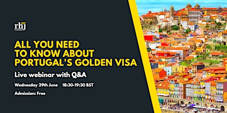 All You Need To Know About Portugal's Golden Visa tickets