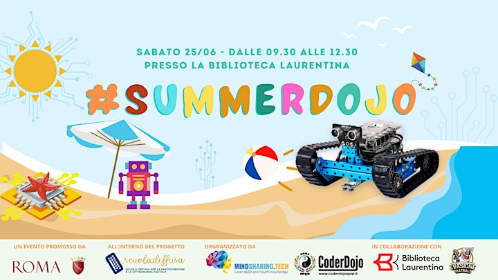 Immagine #SummerDojo - by CoderDojo Roma SPQR @Scuola Diffusa