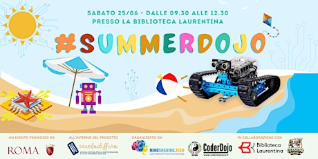 Immagine principale di #SummerDojo - by CoderDojo Roma SPQR @Scuola Diffusa 