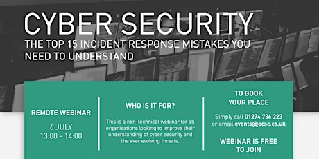 The Top 15 incident response mistakes you need to understand tickets