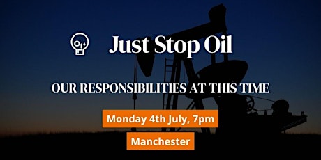 Our Responsibilities At This Time - Manchester tickets