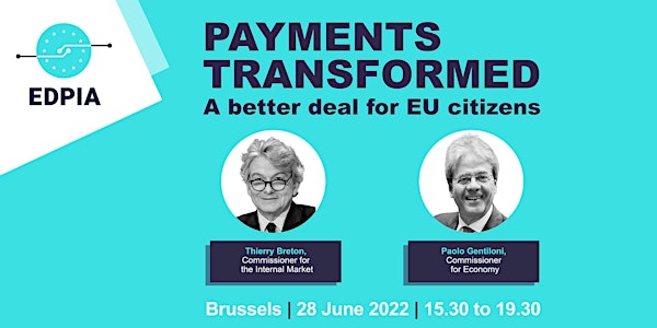 Payments transformed - A better deal for EU citizens