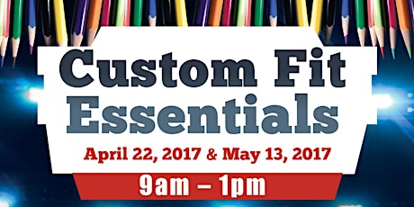 Custom Fit Essentials (Session 2 - May 13, 2017) primary image