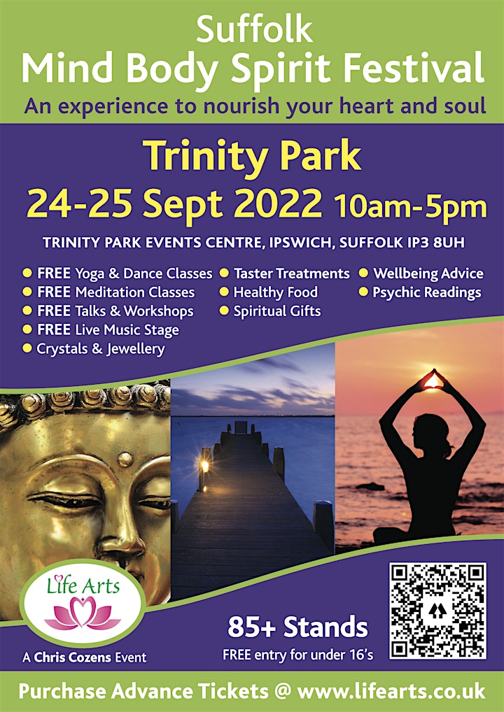 Suffolk Mind Body Spirit Festival - 24-25th September 2022 image