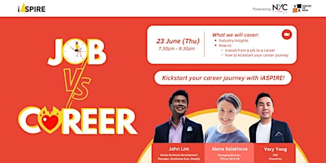 Panel Discussion: Job vs Career primary image