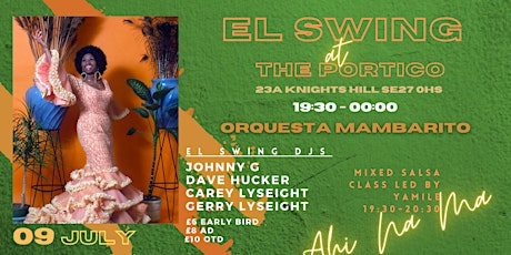 El Swing Salsa Party - Orquesta Mambarito + El Swing DJs tickets