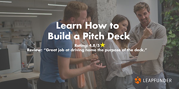 Pitch Deck Clinic (Online Workshop for Startup Founders)