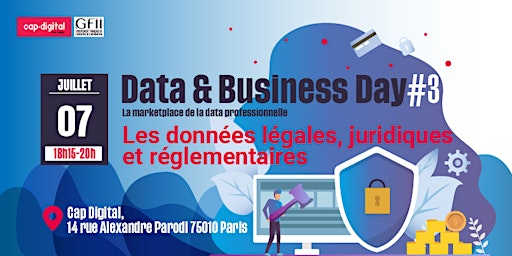 Data & Business Day #3 — Les données légales, juridiques et réglementaires