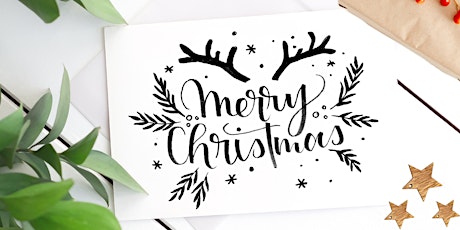 Weihnachts-Letteringworkshop / Handlettering & Brushlettering /Christmas tickets