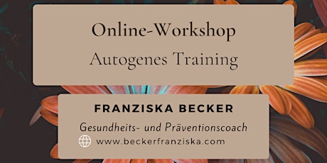Online-Workshop: Autogenes Training Tickets