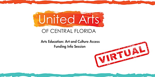 United Arts: Arts Education Funding Info Session