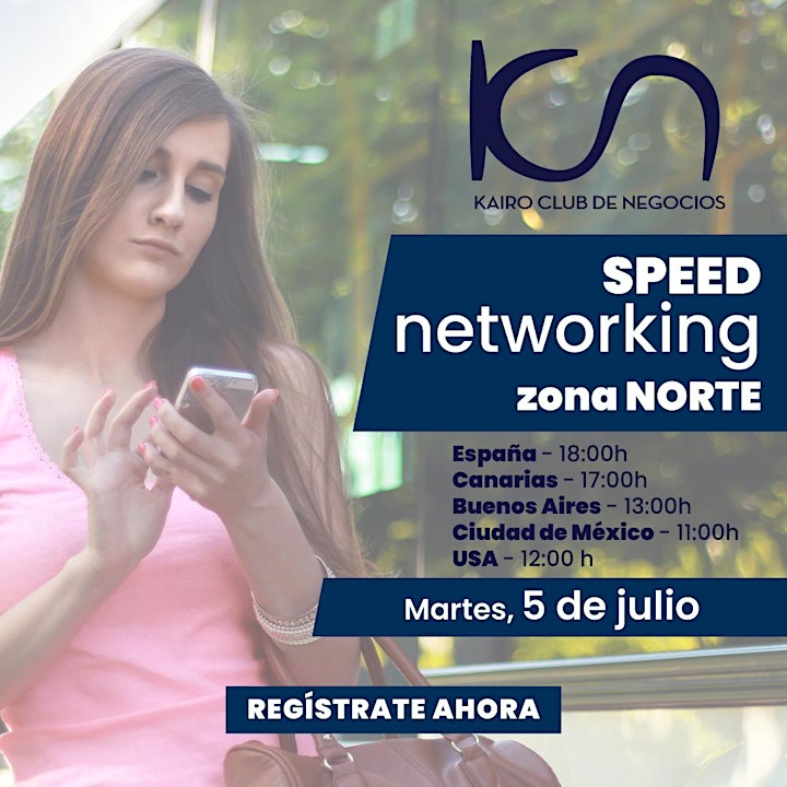 Imagen de KCN Speed Networking Online Zona Norte - 5 de julio