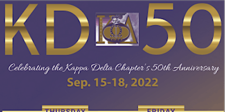 Kappa Delta chapter of Omega Psi Phi 50th Anniversary Gala